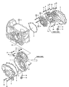 Rear Housing Diagram and Parts List for SX3100 54ALB4S727-54ALB4SW727-54ALB4SX727-54ALB4SY727-54ALB4SZ727-54AMB4S727-54AMB4SW727-54AMB4SX727-54AMB4SY727-54AMB4SZ727 Cub Cadet Lawn Tractor